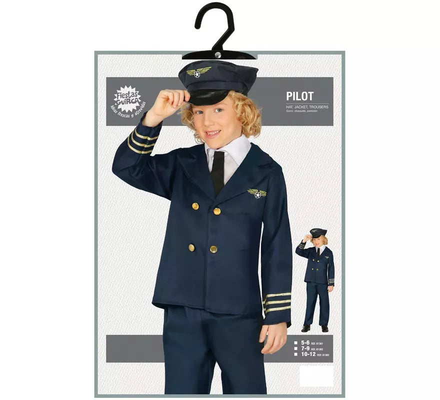 Translation missing: fr.Disfraz de Piloto de Avión para niño