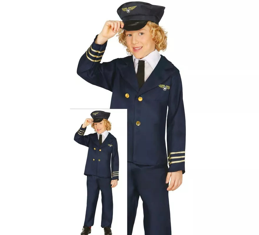 Translation missing: fr.Disfraz de Piloto de Avión para niño