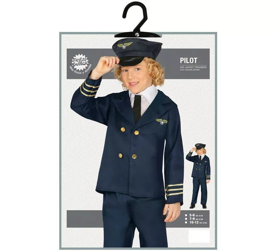 Translation missing: fr.Disfraz de Piloto de Avión para niño