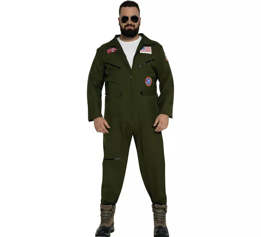 Translation missing: fr.Disfraz de Piloto de Caza del Ejército para Hombre