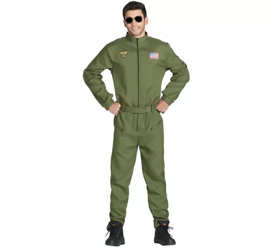 Translation missing: fr.Disfraz de Piloto de Combate para hombre