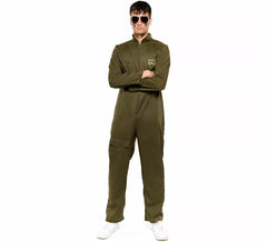 Costume de pilote de chasse pour homme