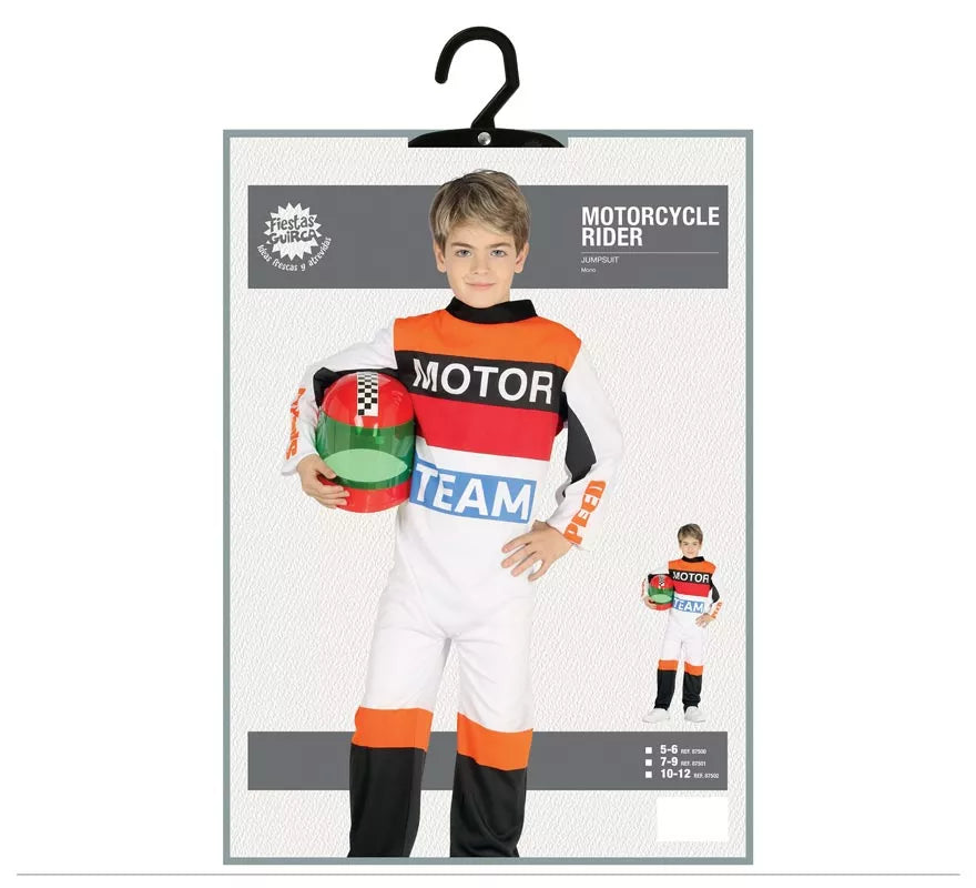Translation missing: fr.Disfraz de Piloto de Motociclismo para niño