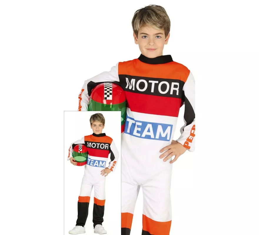 Translation missing: fr.Disfraz de Piloto de Motociclismo para niño