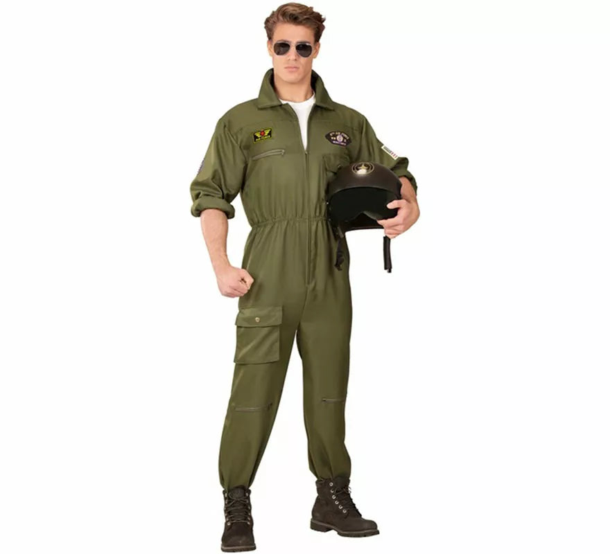 Translation missing: fr.Disfraz de Piloto Jet de Combate para hombre
