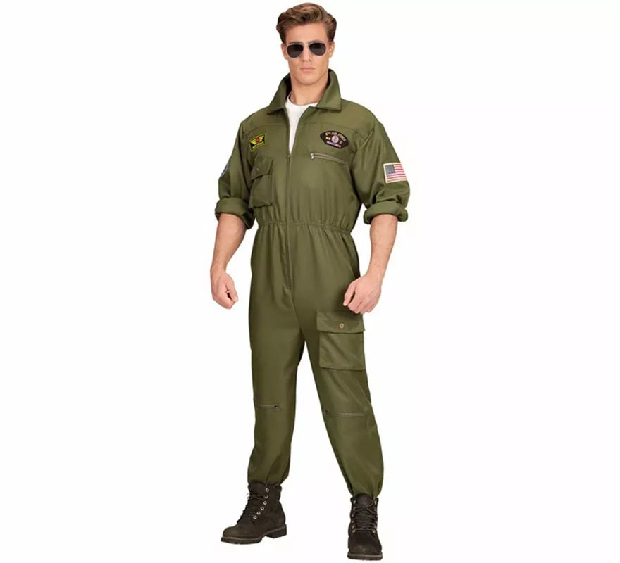 Translation missing: fr.Disfraz de Piloto Jet de Combate para hombre
