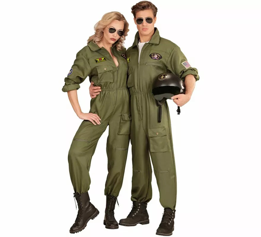 Translation missing: fr.Disfraz de Piloto Jet de Combate para hombre