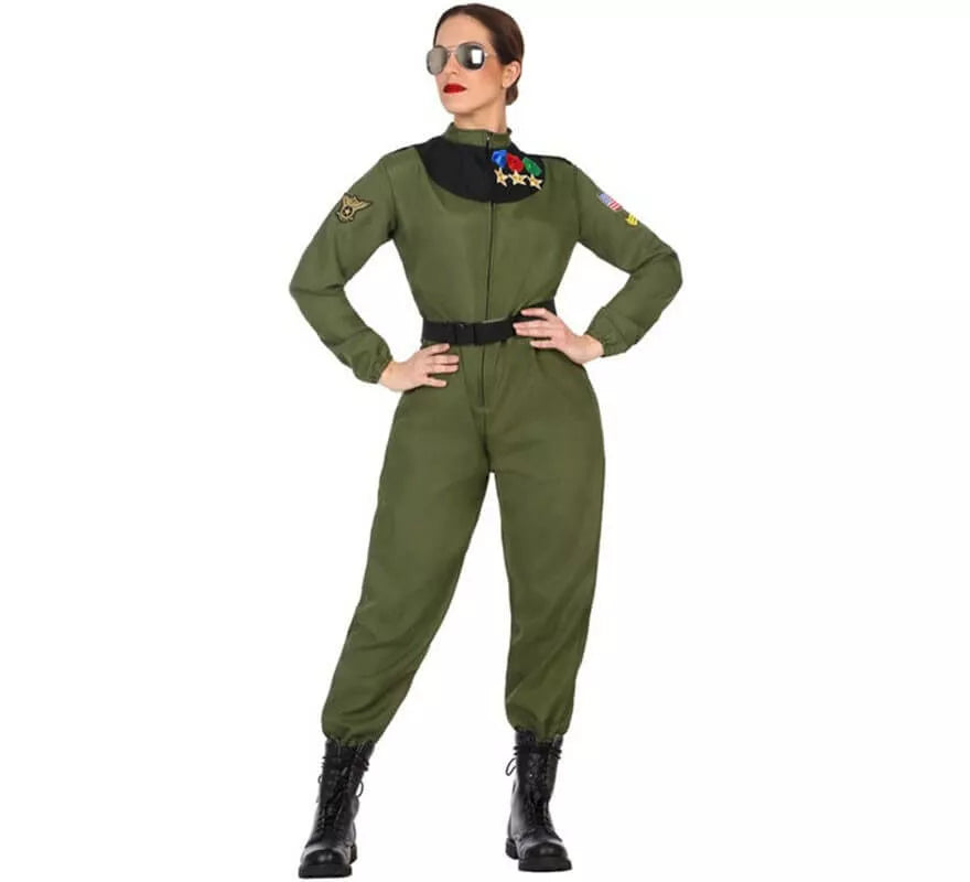 Translation missing: fr.Disfraz de Piloto Militar para mujer