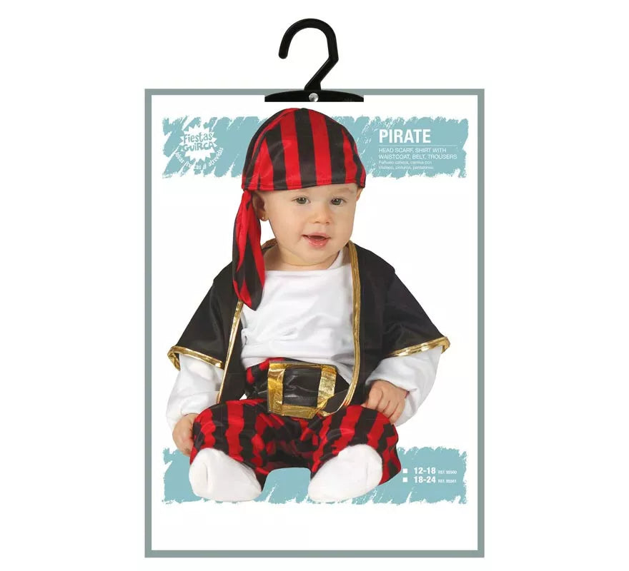Translation missing: fr.Disfraz de Pirata Baby para Bebés