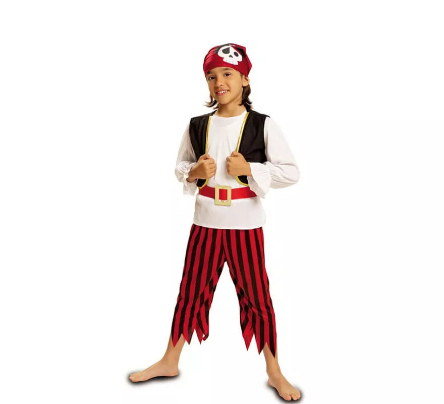 Disfraz de Pirata Calavera para niño