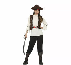 Déguisement pirate corsaire des sept mers adolescent
