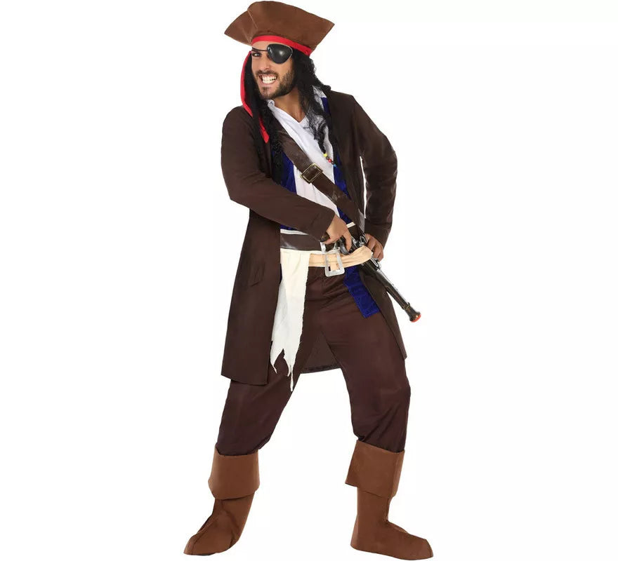 Translation missing: fr.Disfraz de Pirata del Caribe para hombre
