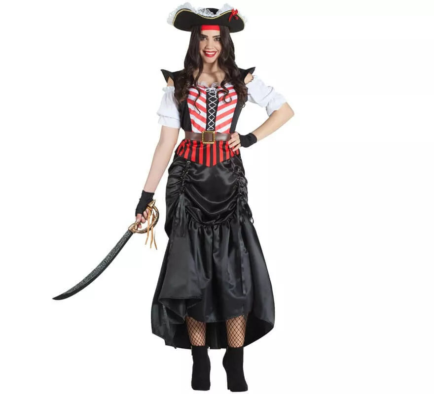 Translation missing: fr.Disfraz de Pirata Deluxe para mujer