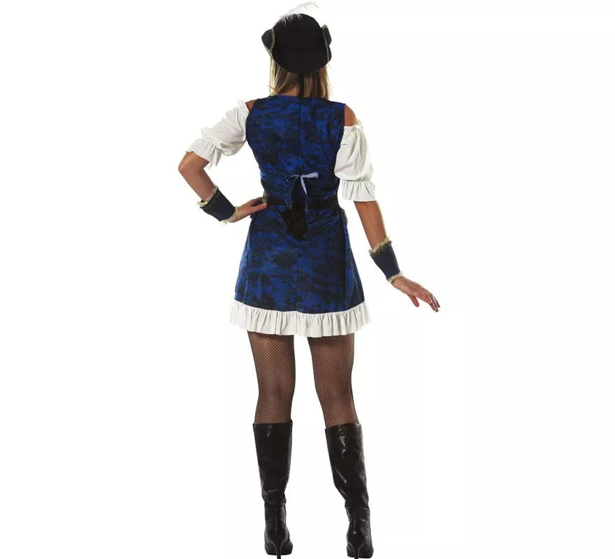 Disfraz de Pirata Deluxe para mujer