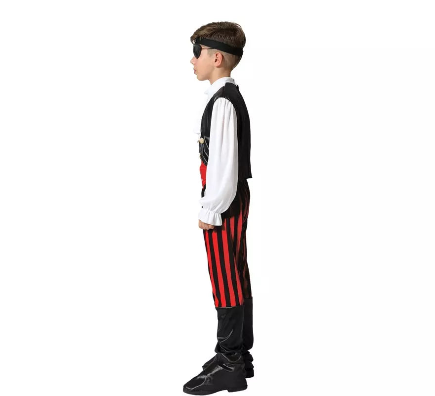 Translation missing: fr.Disfraz de Pirata elegante para niño