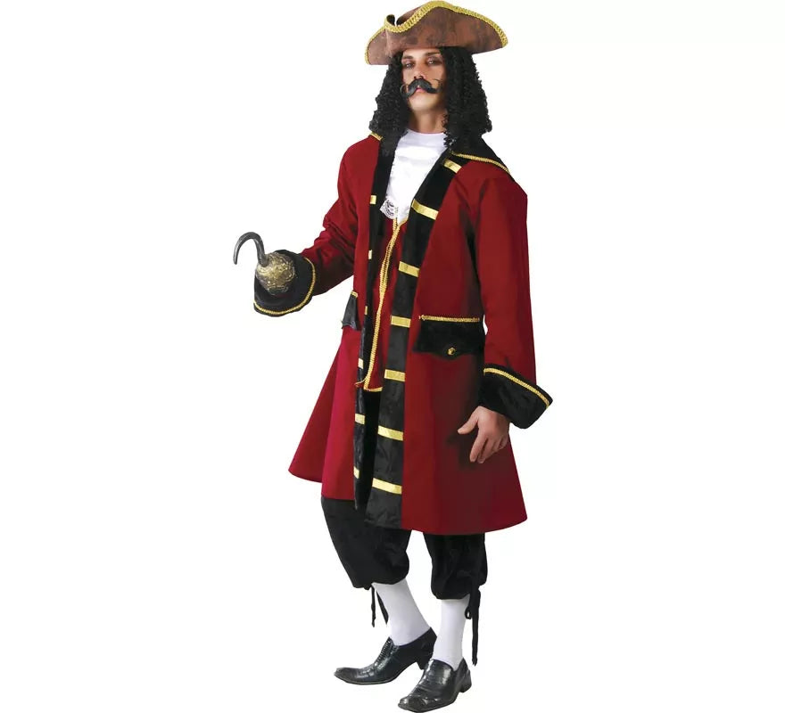 Translation missing: fr.Disfraz de Pirata Garfio para hombre