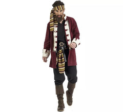 Disfraz de Pirata Granate para hombre