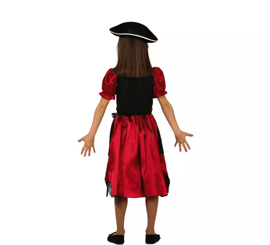 Translation missing: fr.Disfraz de Pirata Granate para niña