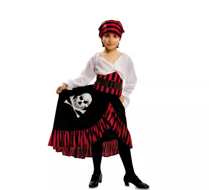 Translation missing: fr.Disfraz de Pirata Jolly para Niña