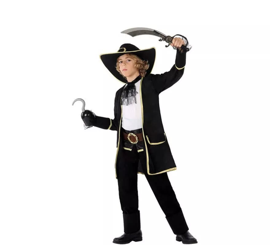 Translation missing: fr.Disfraz de Pirata Oscuro para niño