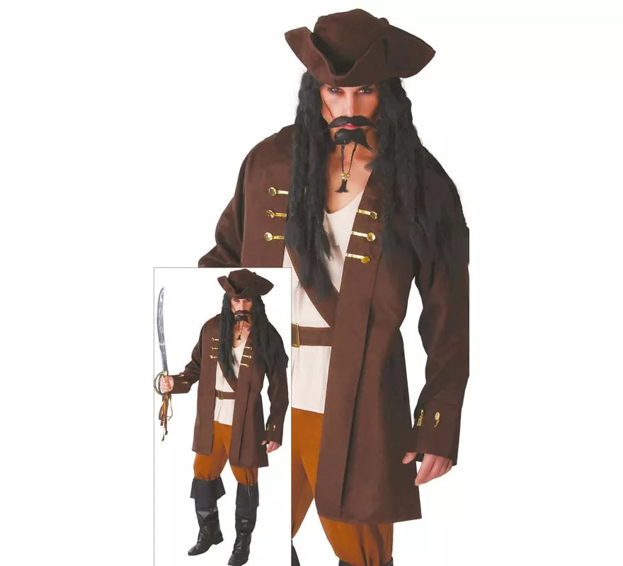 Translation missing: fr.Disfraz de Pirata para hombre adulto