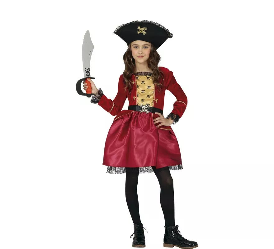 Translation missing: fr.Disfraz de Pirata para niña
