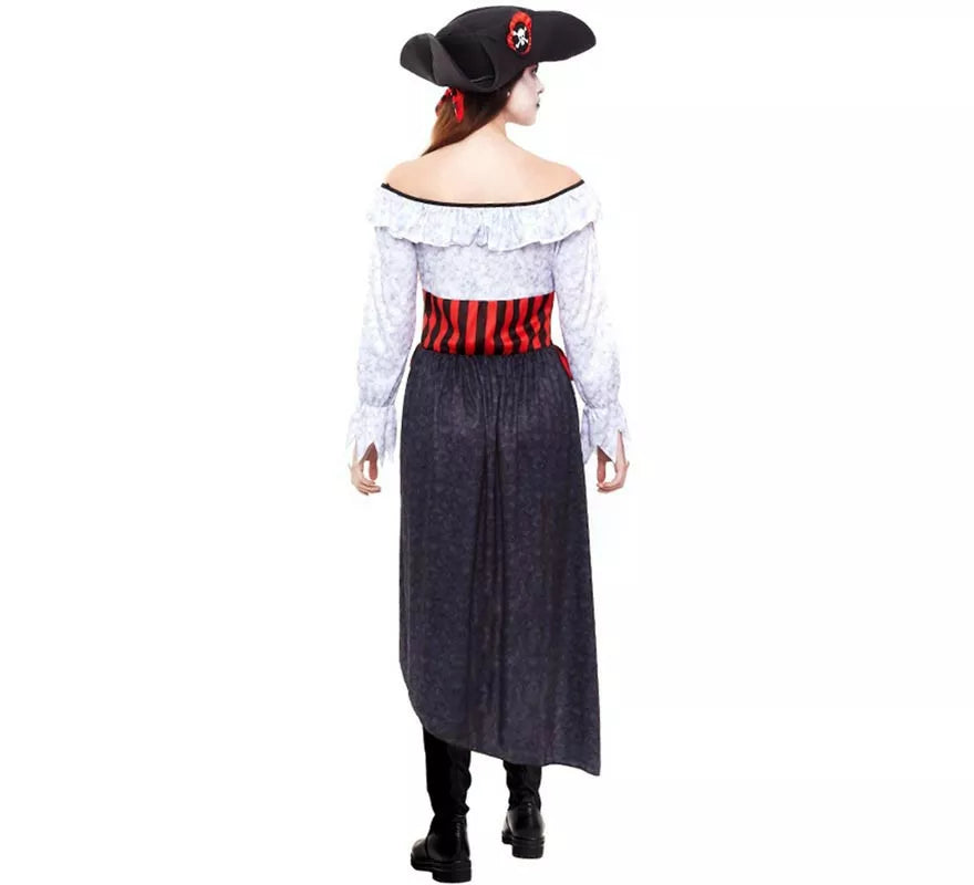 Translation missing: fr.Disfraz de Pirata Zombie para mujer
