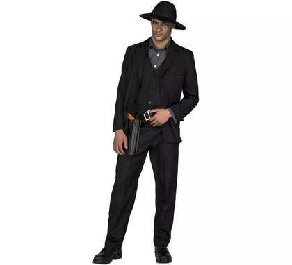 Disfraz de Pistolero Oscuro para hombre