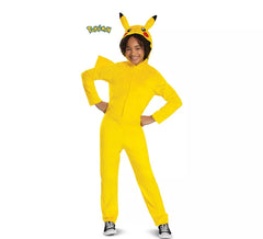 Déguisement à capuche Pokémon Pikachu pour enfants