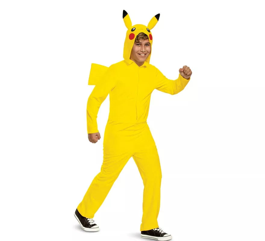 Translation missing: fr.Disfraz de Pokemon Pikachu con capucha para niños