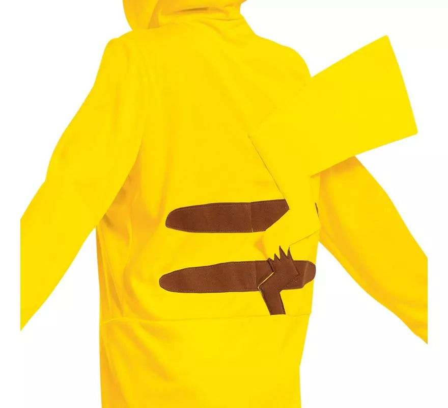 Translation missing: fr.Disfraz de Pokemon Pikachu con cola de lujo para niños