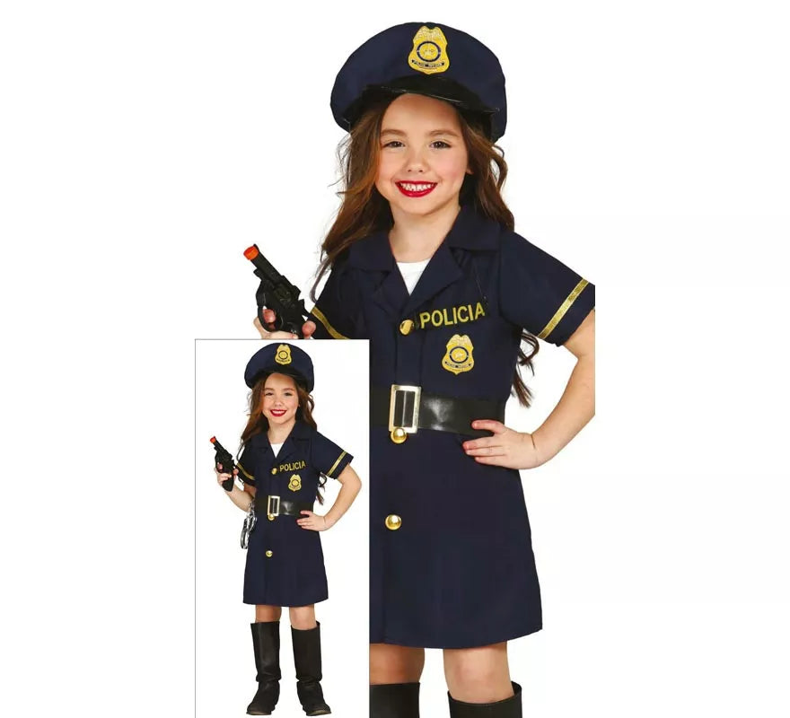Translation missing: fr.Disfraz de Police Girl para niña