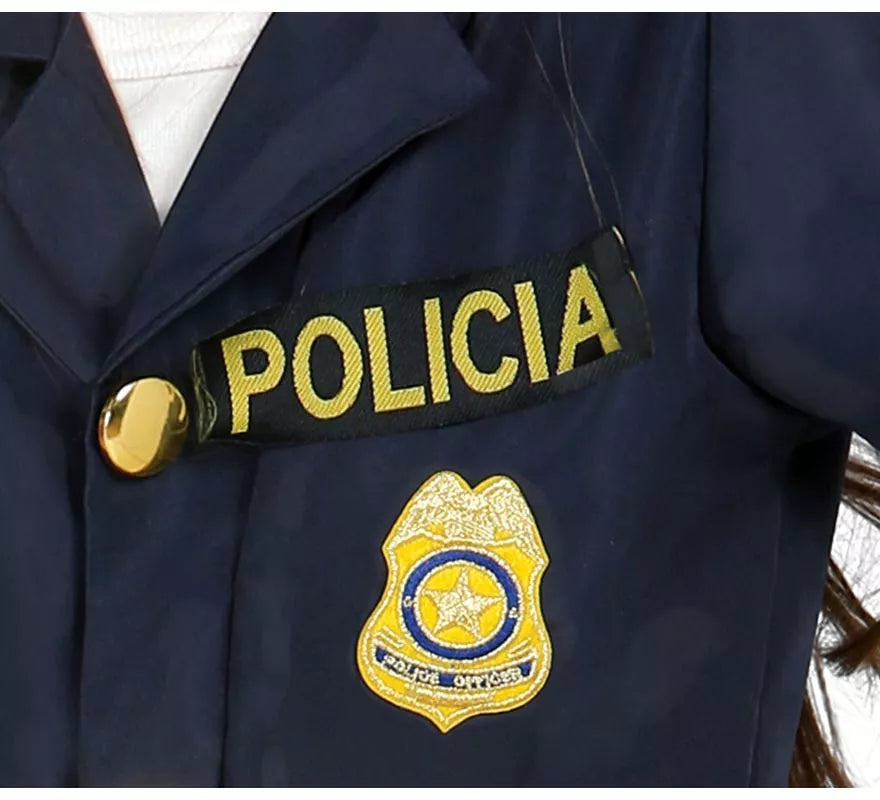 Translation missing: fr.Disfraz de Police Girl para niña