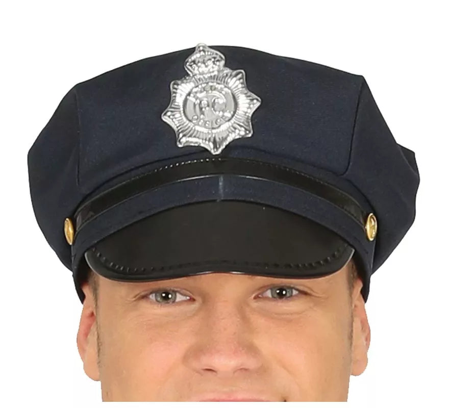 Translation missing: fr.Disfraz de Policía azul para hombre