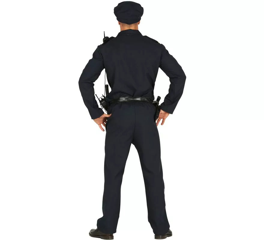 Translation missing: fr.Disfraz de Policía azul para hombre