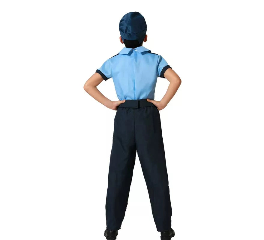 Translation missing: fr.Disfraz de Policía azul para niño