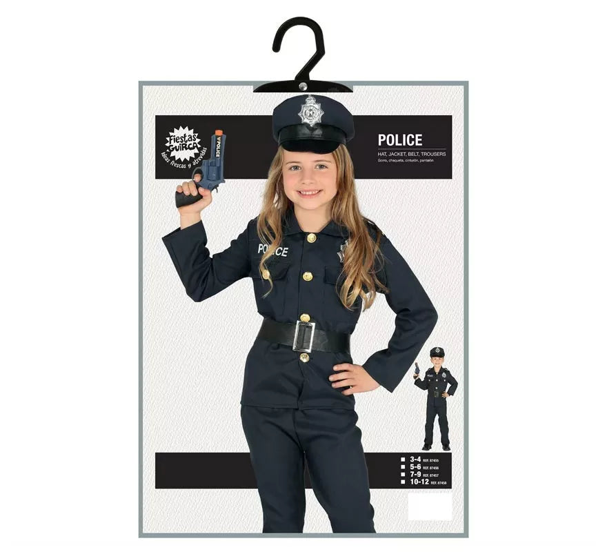 Translation missing: fr.Disfraz de Policía azul para niños
