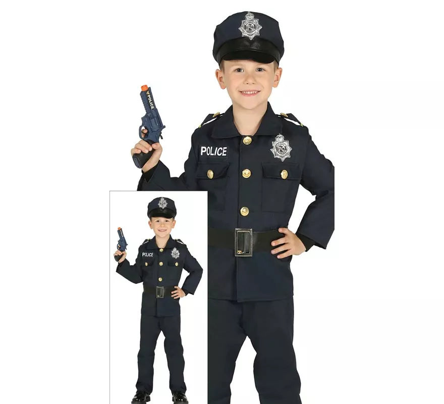 Translation missing: fr.Disfraz de Policía azul para niños