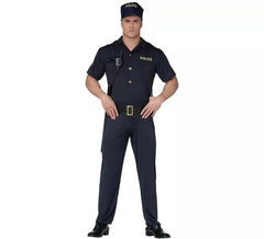 Déguisement policier musclé homme
