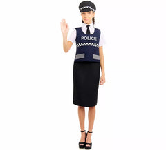 Déguisement gilet de police femme