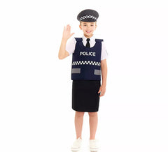 Déguisement gilet de police fille