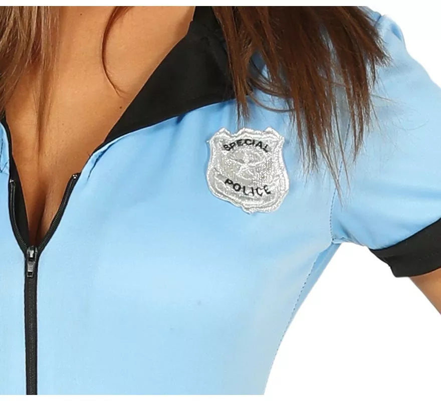Translation missing: fr.Disfraz de Policía con cremallera para mujer