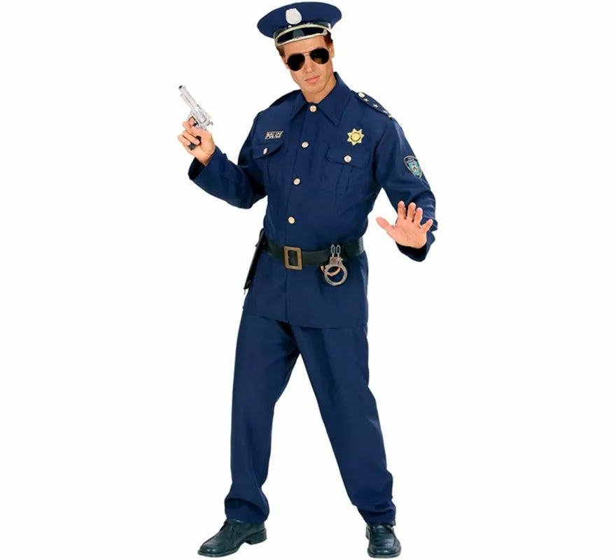 Translation missing: fr.Disfraz de Policía con Sombrero para hombre