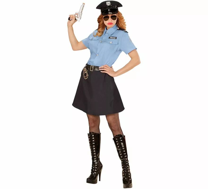 Translation missing: fr.Disfraz de Policía con Sombrero para mujer