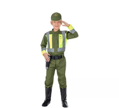 Déguisement de police de la circulation des enfants