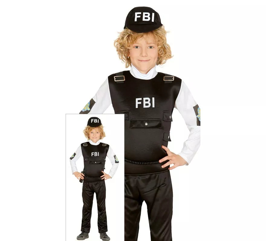 Disfraz de Policía del F.B.I. para niño