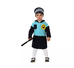 Déguisement de Fille Policier pour bébé plusieurs tailles