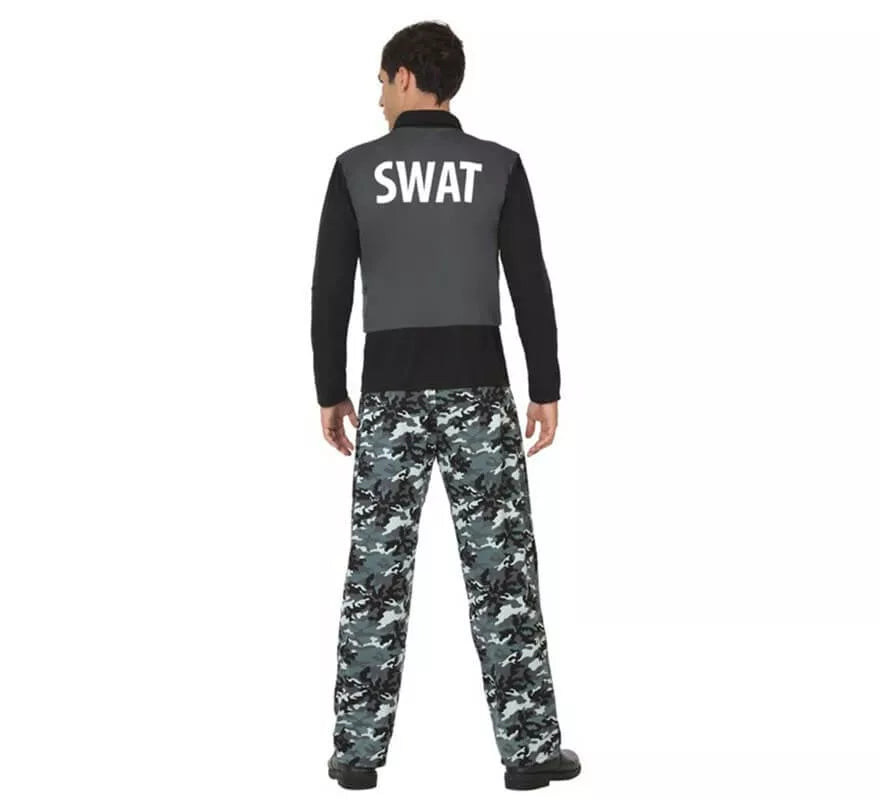 Translation missing: fr.Disfraz de Policía SWAT para hombre