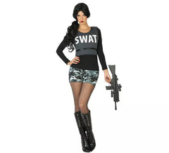 Déguisement de police SWAT pour femme