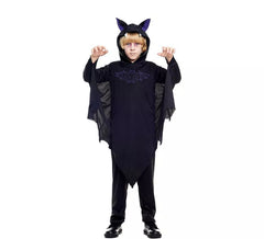 Costume de poncho chauve-souris pour enfants